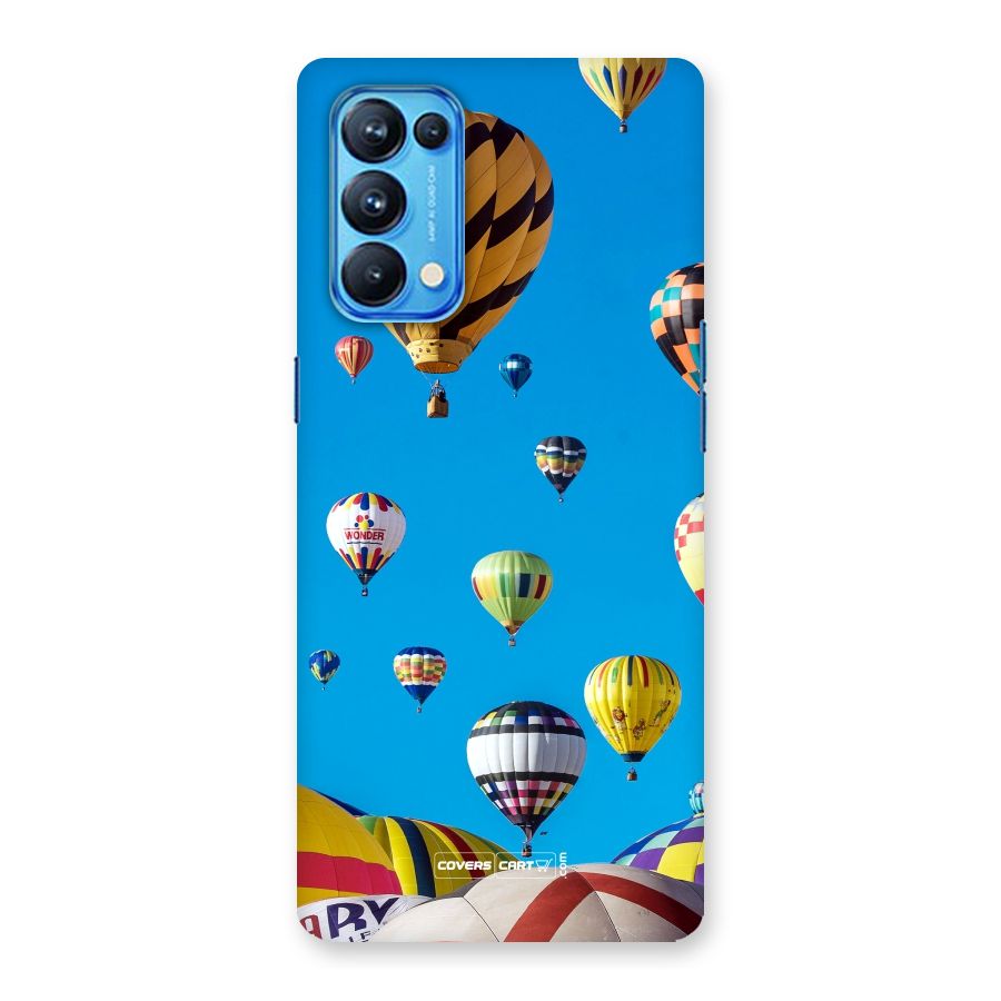 Hot Air Baloons Back Case for Oppo Reno5 Pro 5G