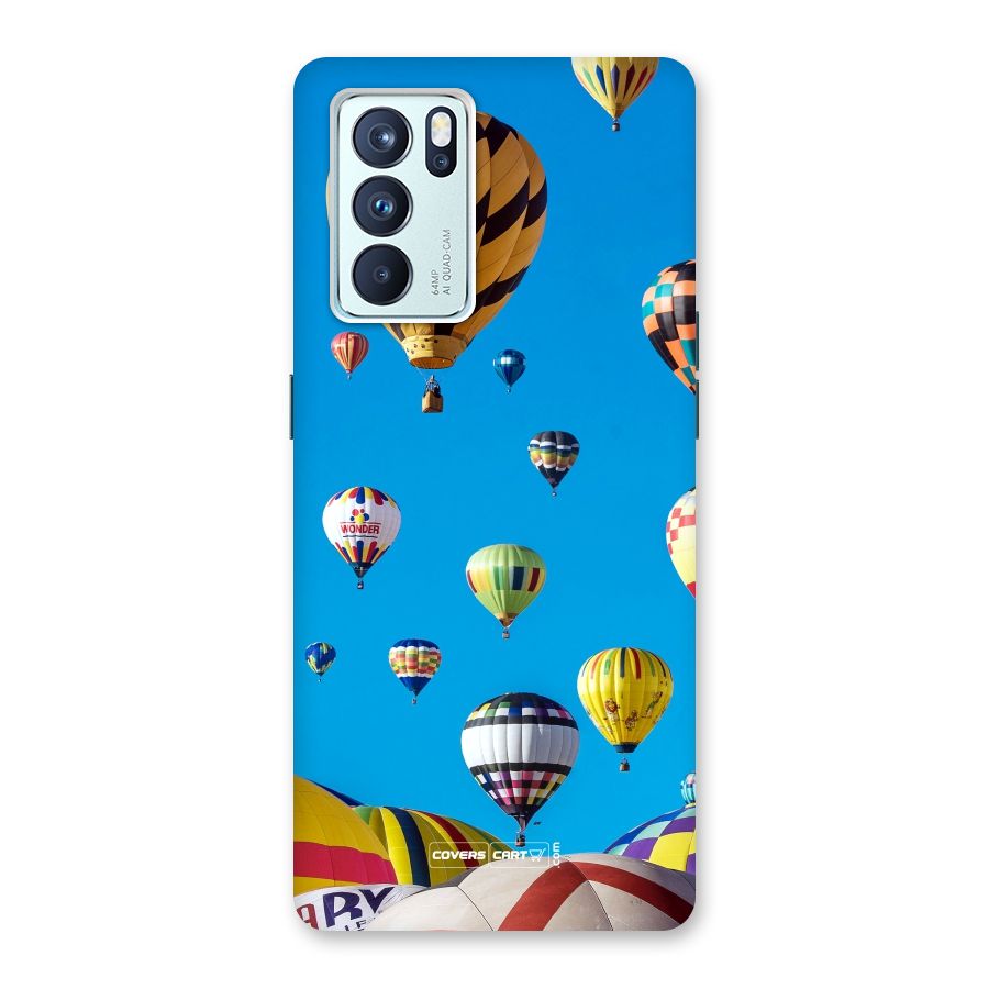 Hot Air Baloons Back Case for Oppo Reno6 Pro 5G