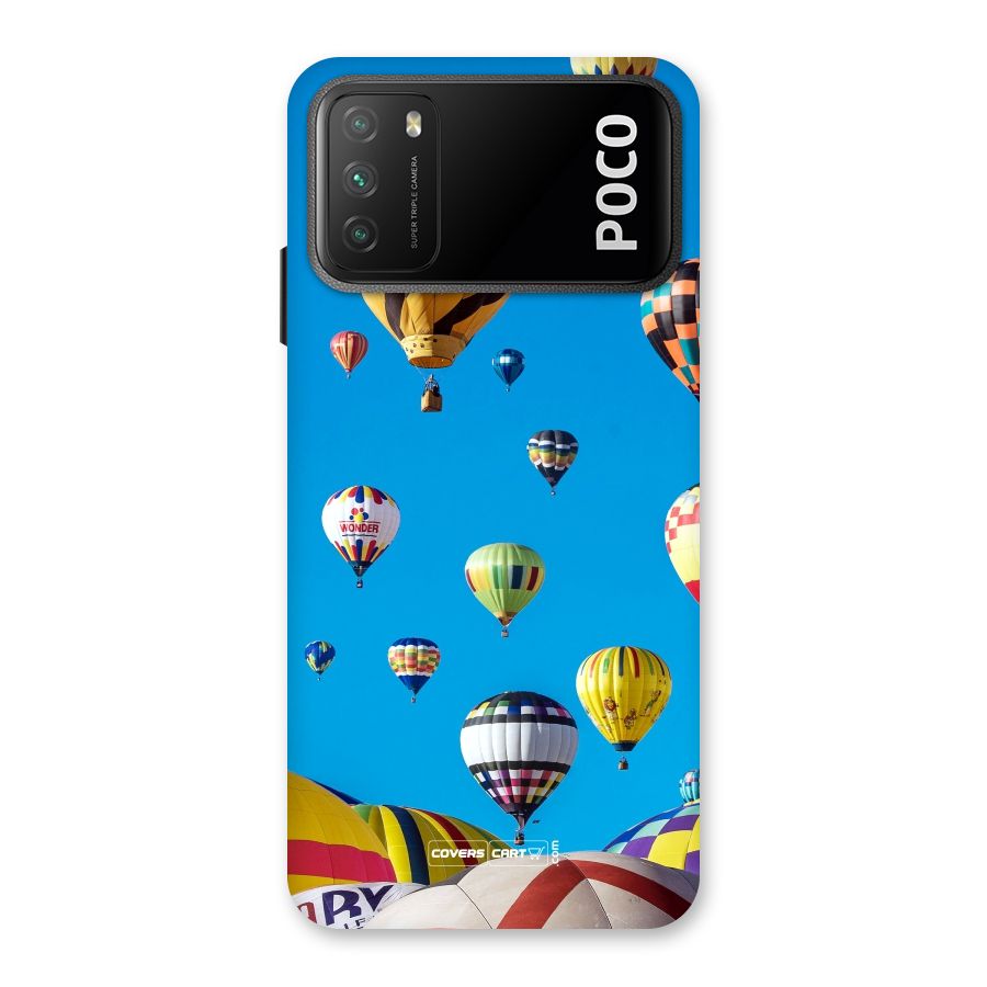Hot Air Baloons Back Case for Poco M3