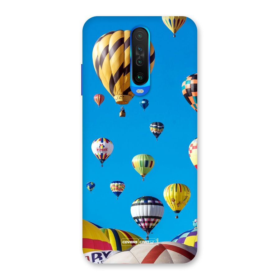 Hot Air Baloons Back Case for Poco X2