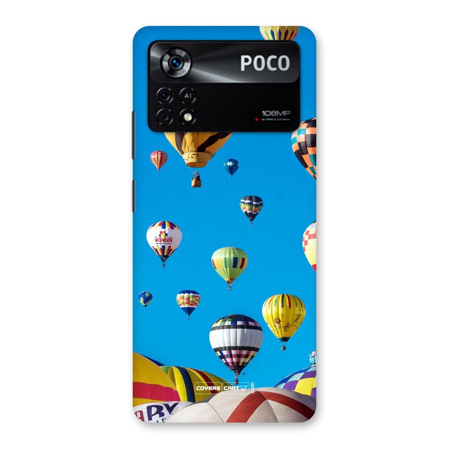 Hot Air Baloons Back Case for Poco X4 Pro 5G