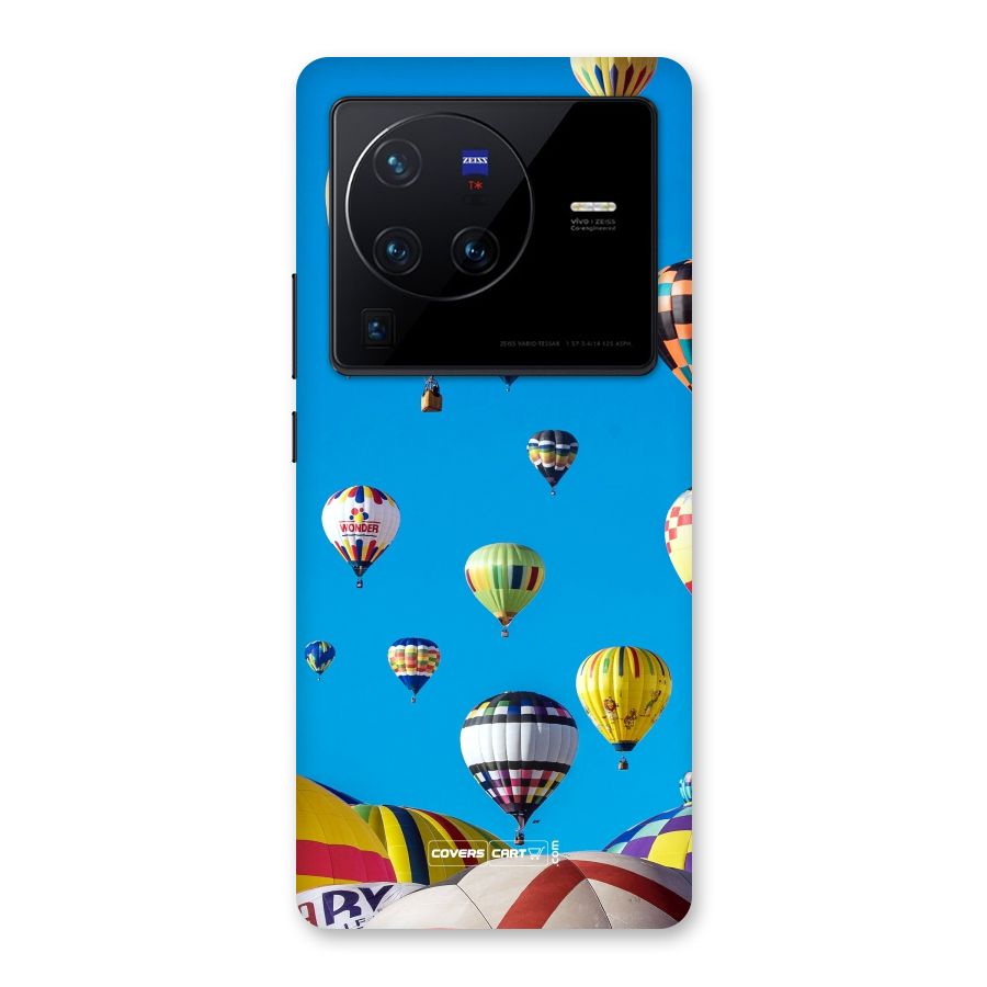 Hot Air Baloons Back Case for Vivo X80 Pro