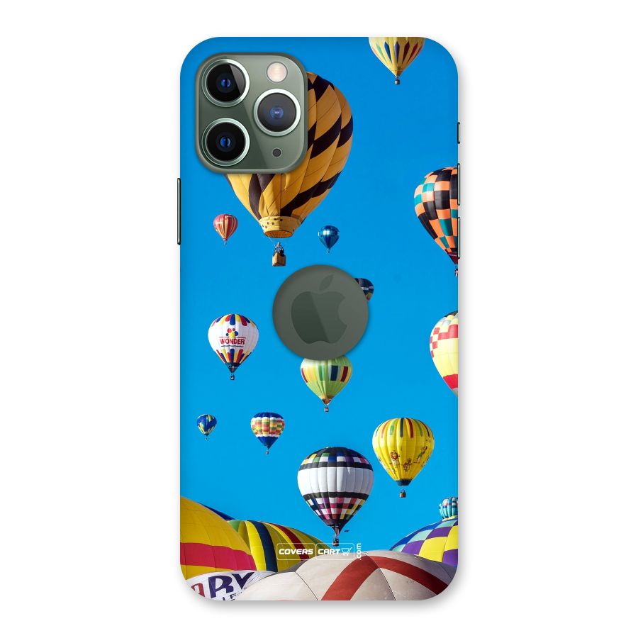 Hot Air Baloons Back Case for iPhone 11 Pro Logo  Cut
