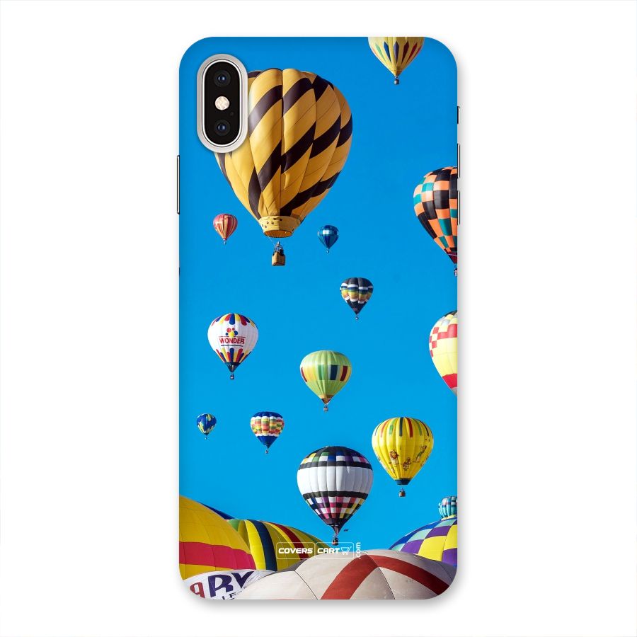 Hot Air Baloons Back Case for iPhone XS Max