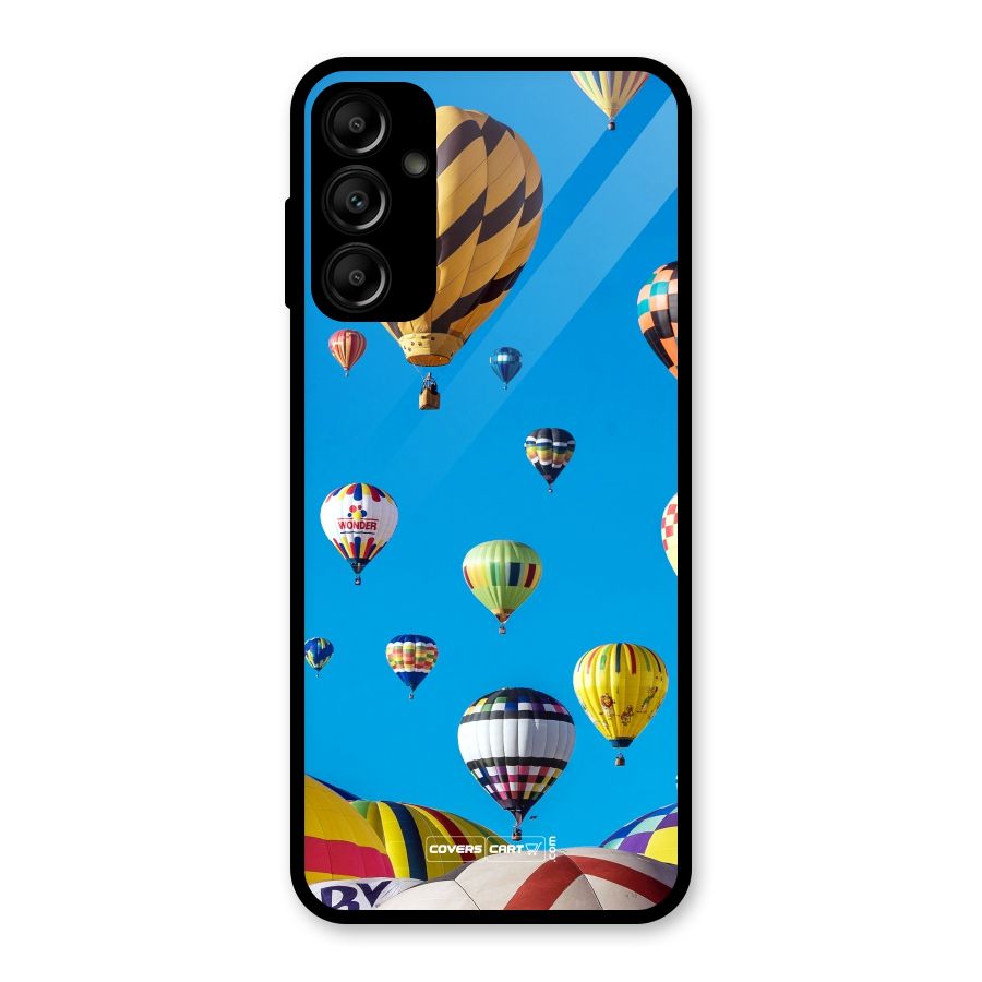 Hot Air Baloons Glass Back Case for Galaxy A14 5G
