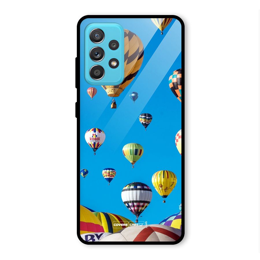 Hot Air Baloons Glass Back Case for Galaxy A52s 5G