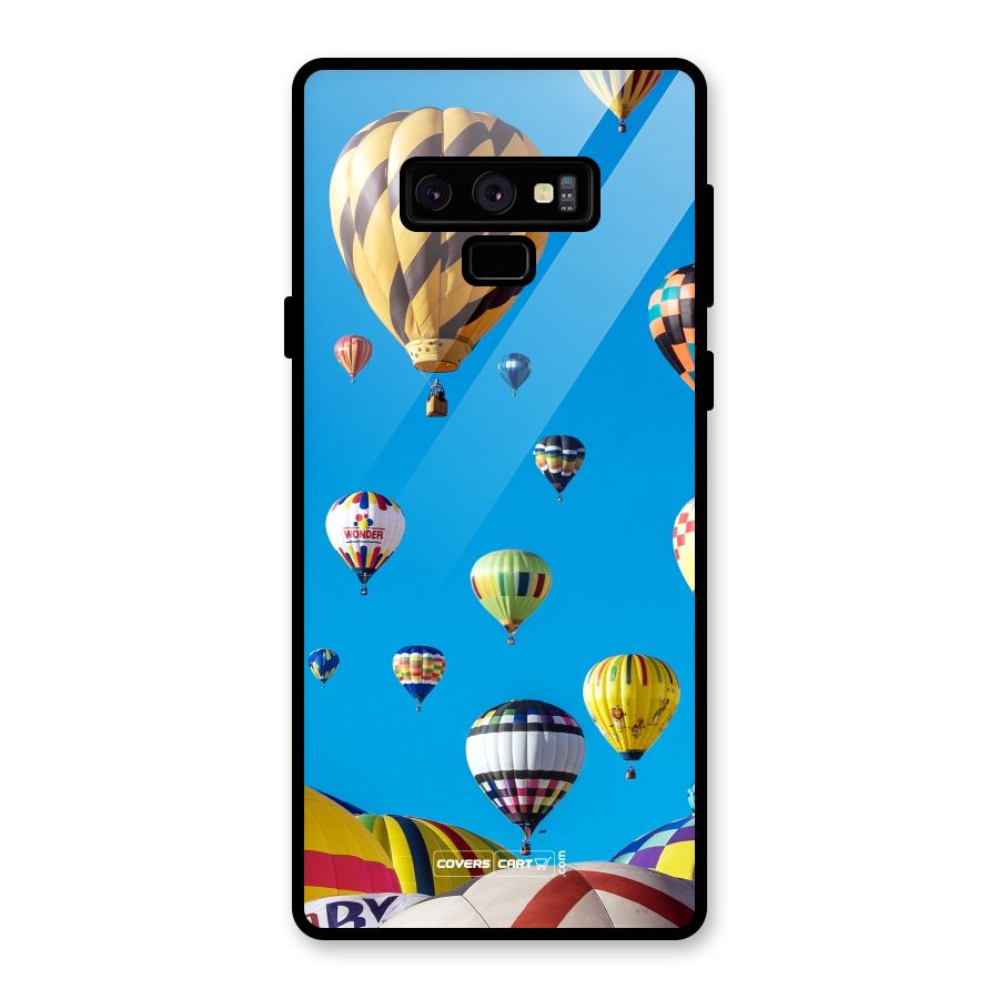 Hot Air Baloons Glass Back Case for Galaxy Note 9