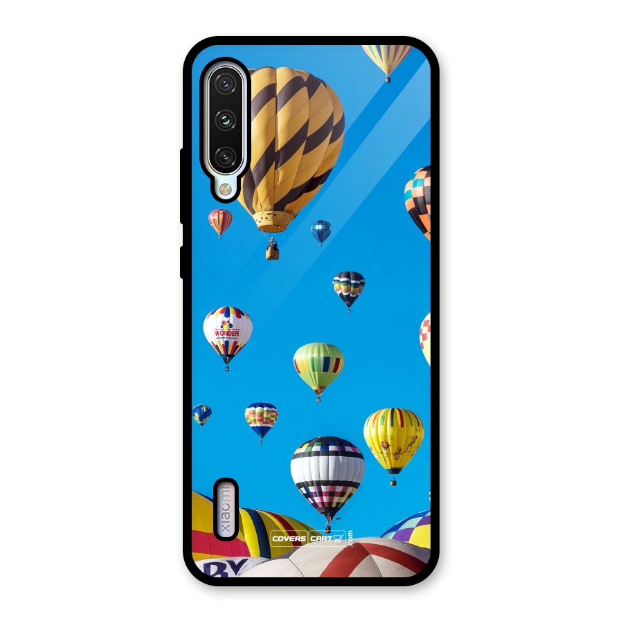 Hot Air Baloons Glass Back Case for Mi A3