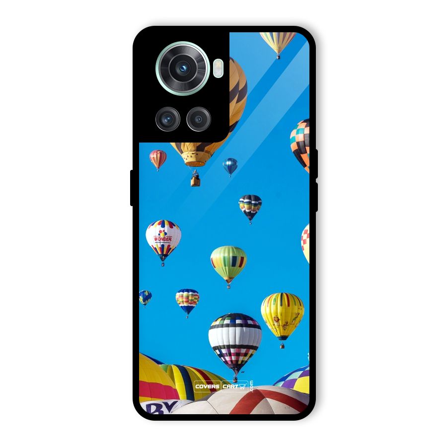 Hot Air Baloons Glass Back Case for OnePlus 10R
