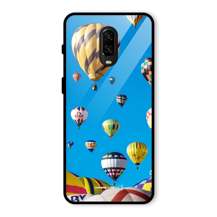 Hot Air Baloons Glass Back Case for OnePlus 6T