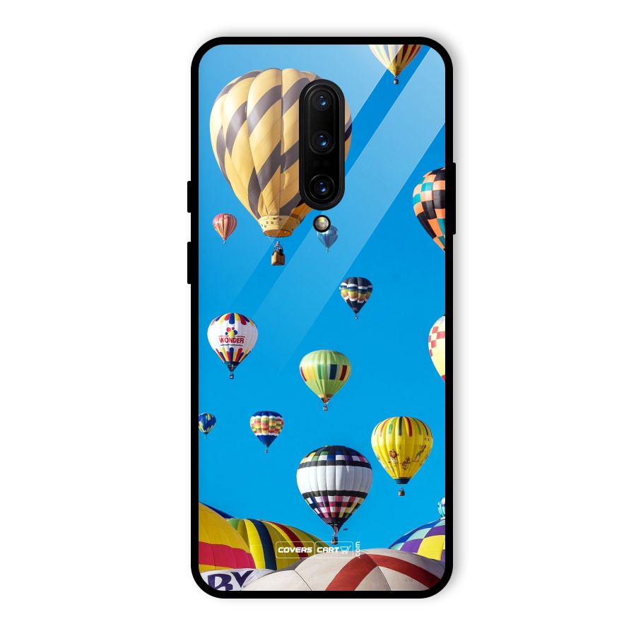 Hot Air Baloons Glass Back Case for OnePlus 7 Pro