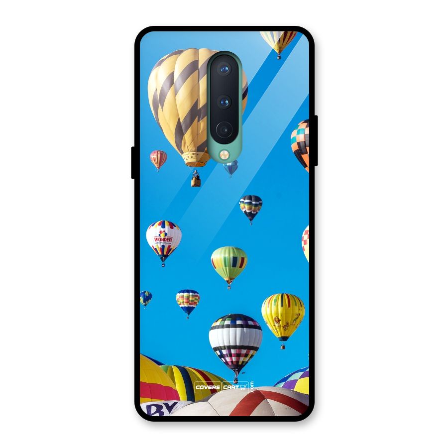 Hot Air Baloons Glass Back Case for OnePlus 8
