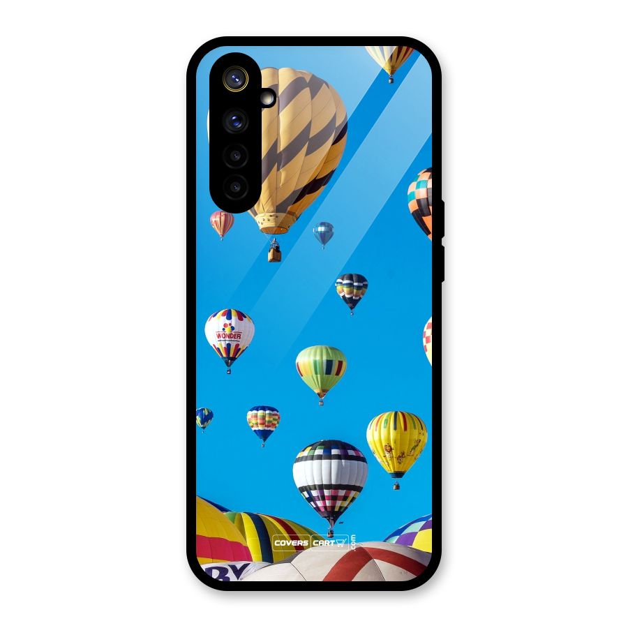 Hot Air Baloons Glass Back Case for Realme 6