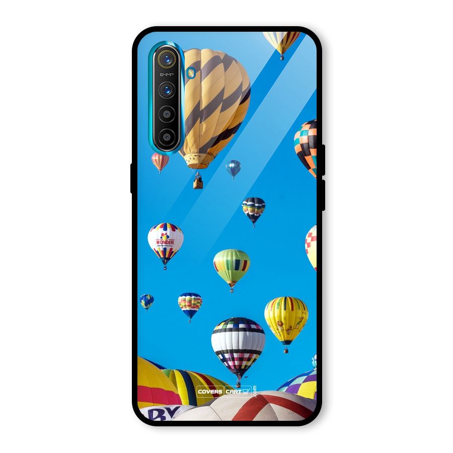 Hot Air Baloons Glass Back Case for Realme X2