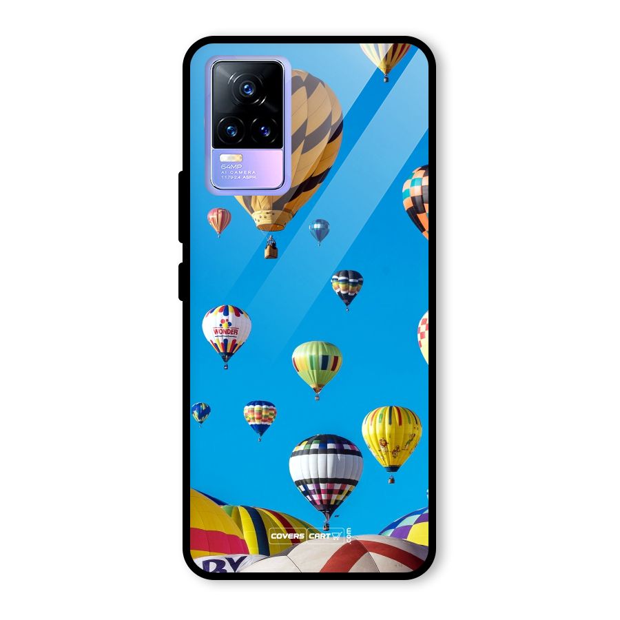 Hot Air Baloons Glass Back Case for Vivo Y73