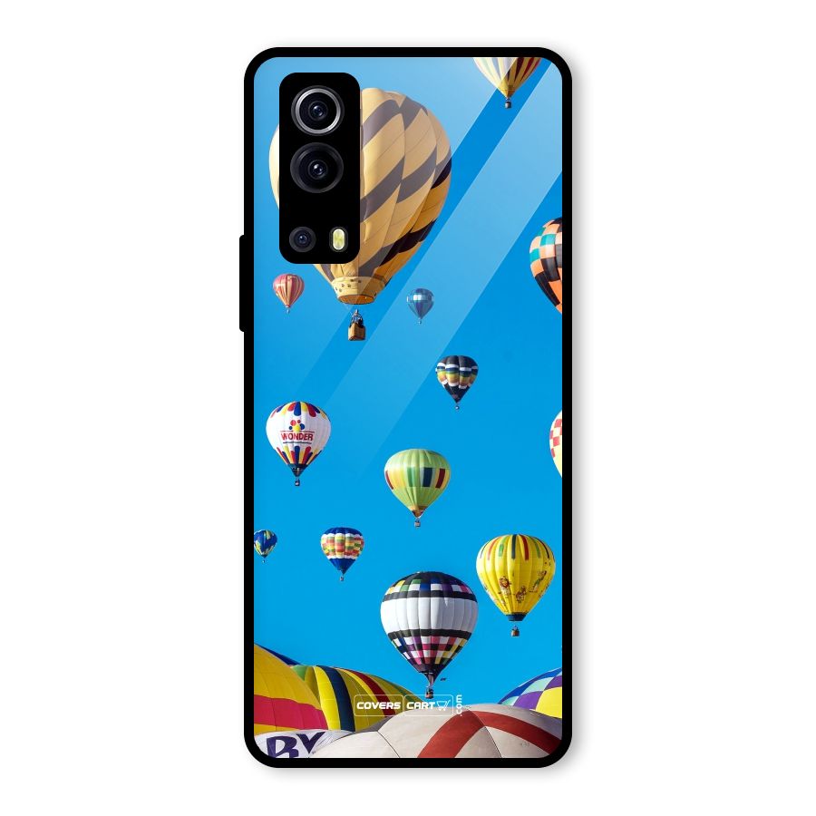 Hot Air Baloons Glass Back Case for Vivo iQOO Z3