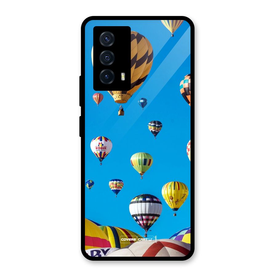Hot Air Baloons Glass Back Case for Vivo iQOO Z5