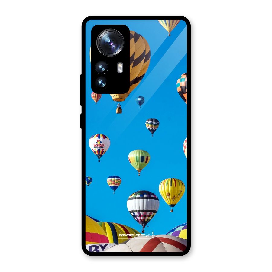 Hot Air Baloons Glass Back Case for Xiaomi 12 Pro