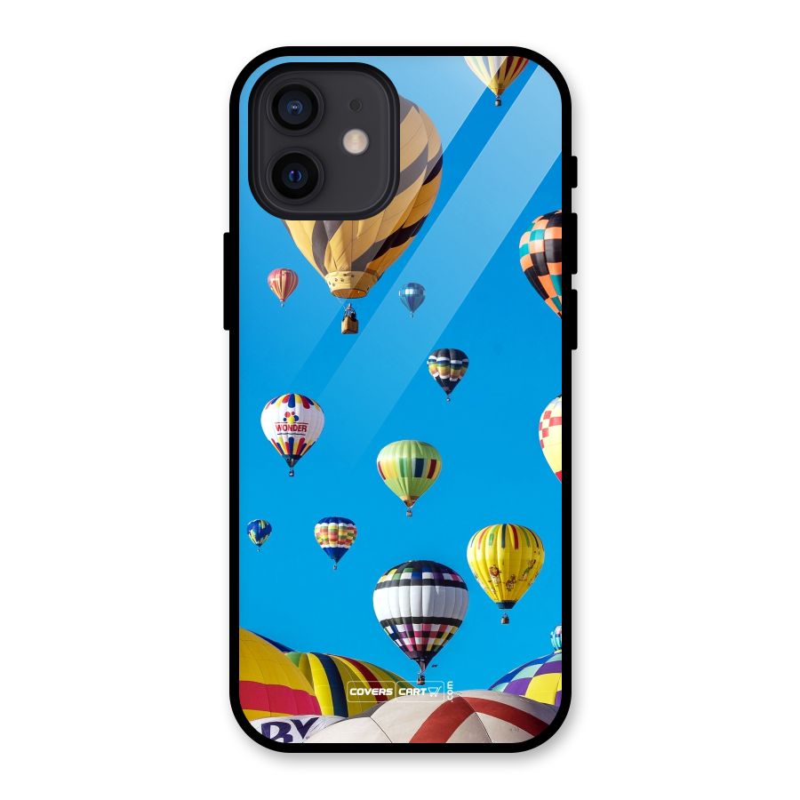 Hot Air Baloons Glass Back Case for iPhone 12