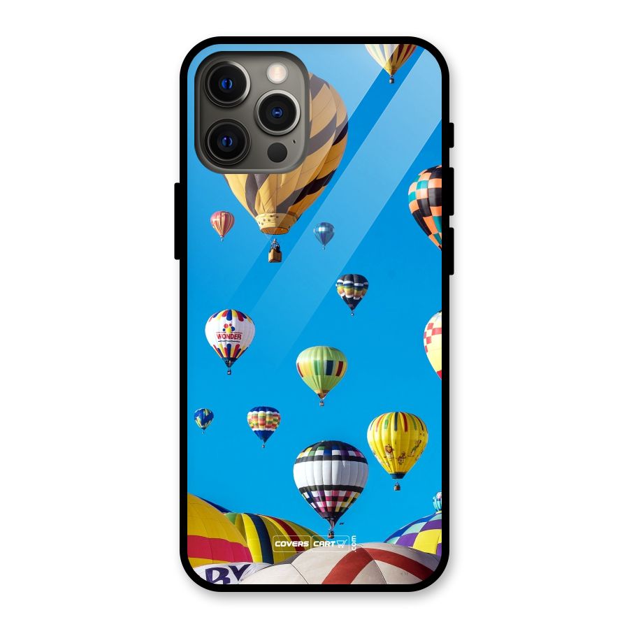 Hot Air Baloons Glass Back Case for iPhone 12 Pro Max