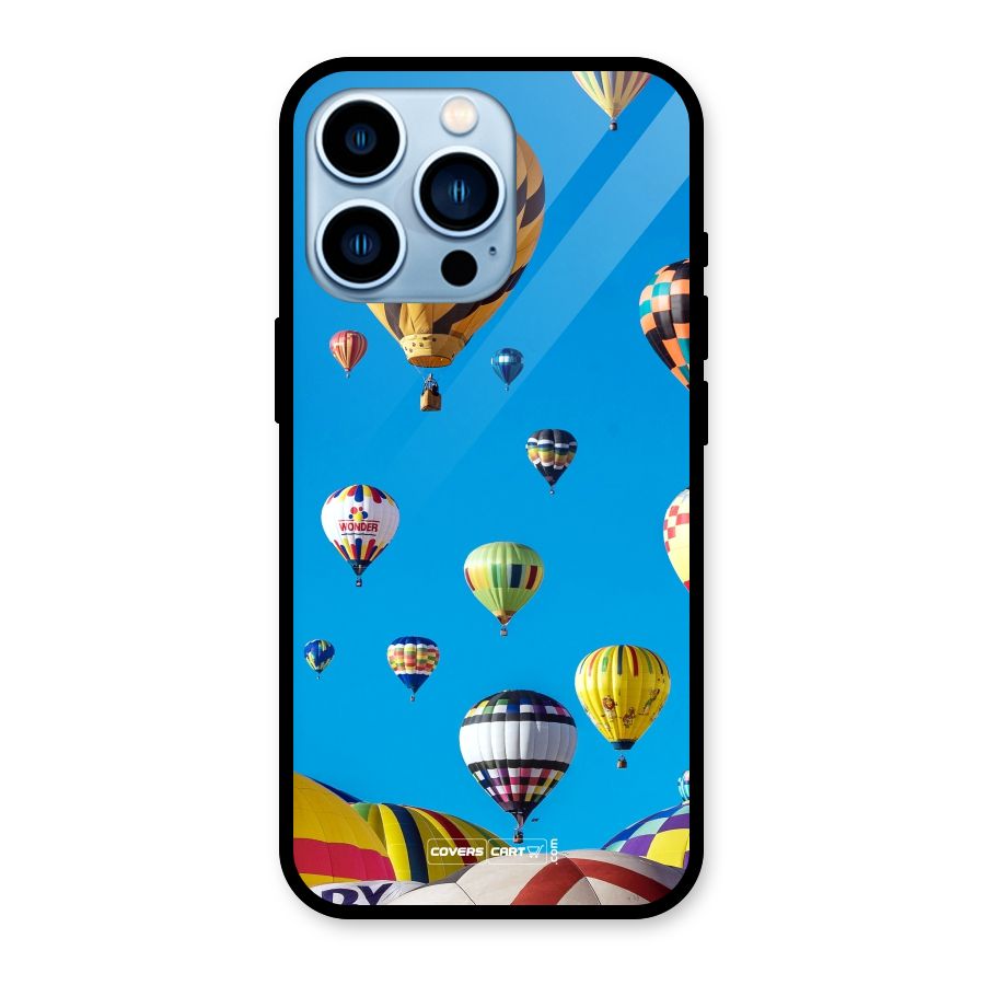 Hot Air Baloons Glass Back Case for iPhone 13 Pro
