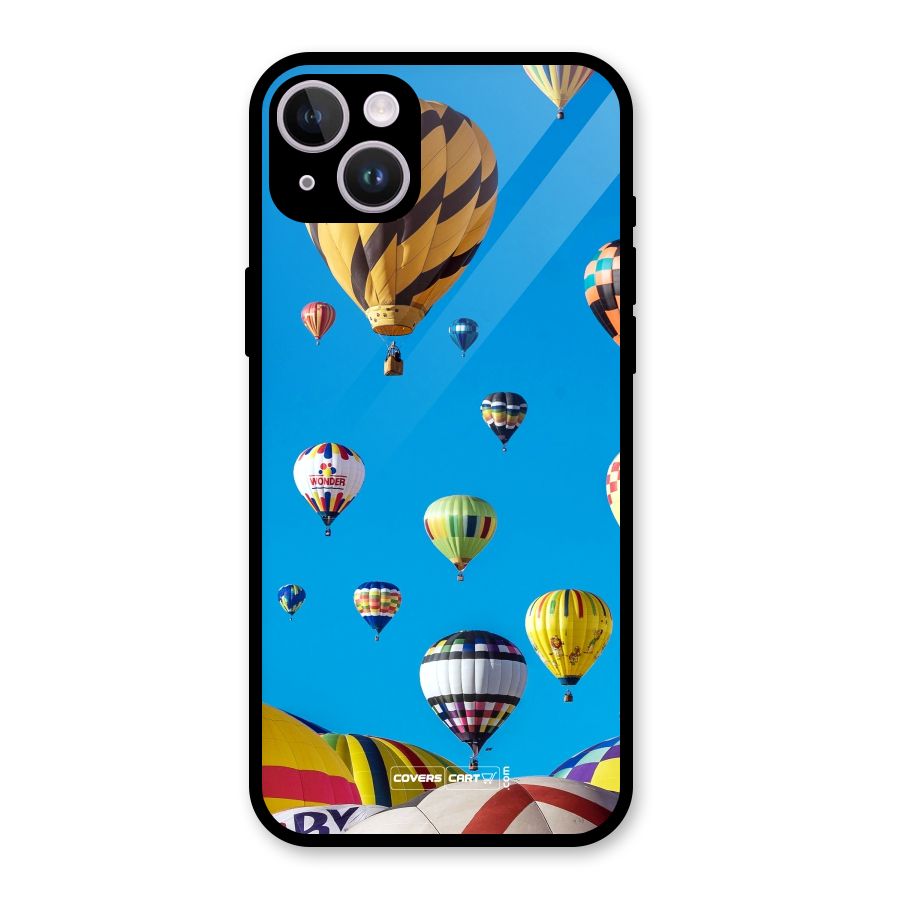 Hot Air Baloons Glass Back Case for iPhone 14 Plus