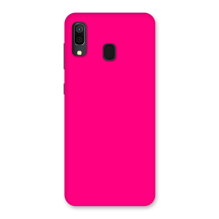 Hot Pink Back Case for Galaxy A30