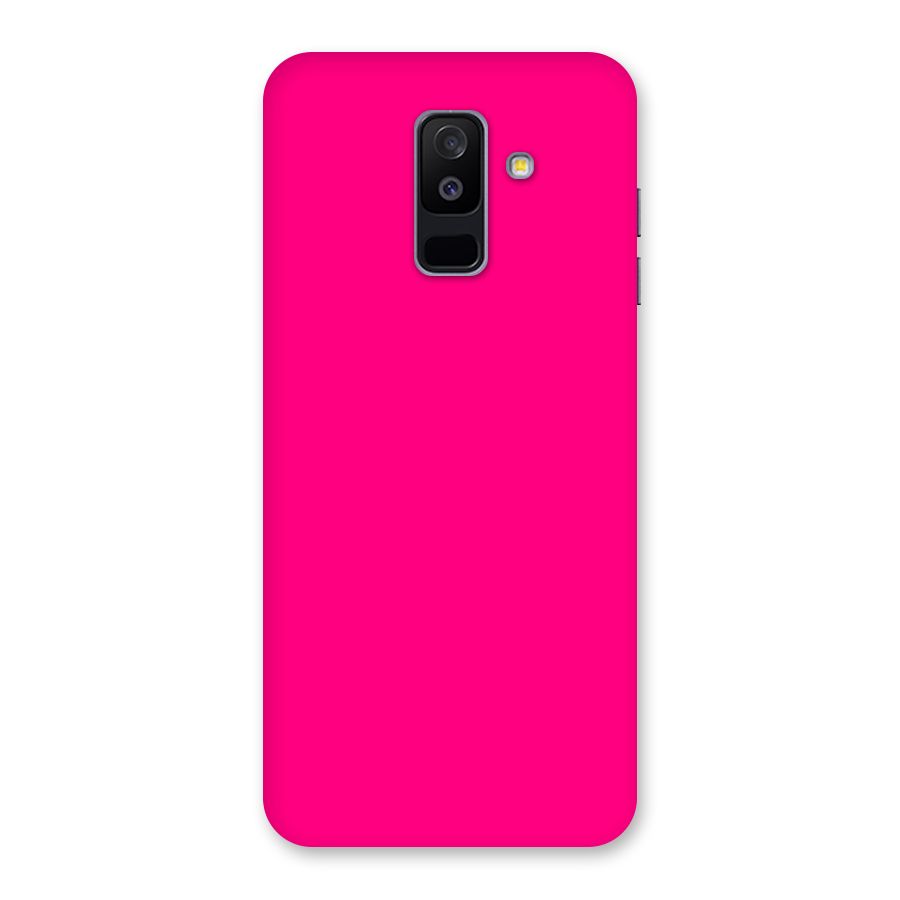 Hot Pink Back Case for Galaxy A6 Plus