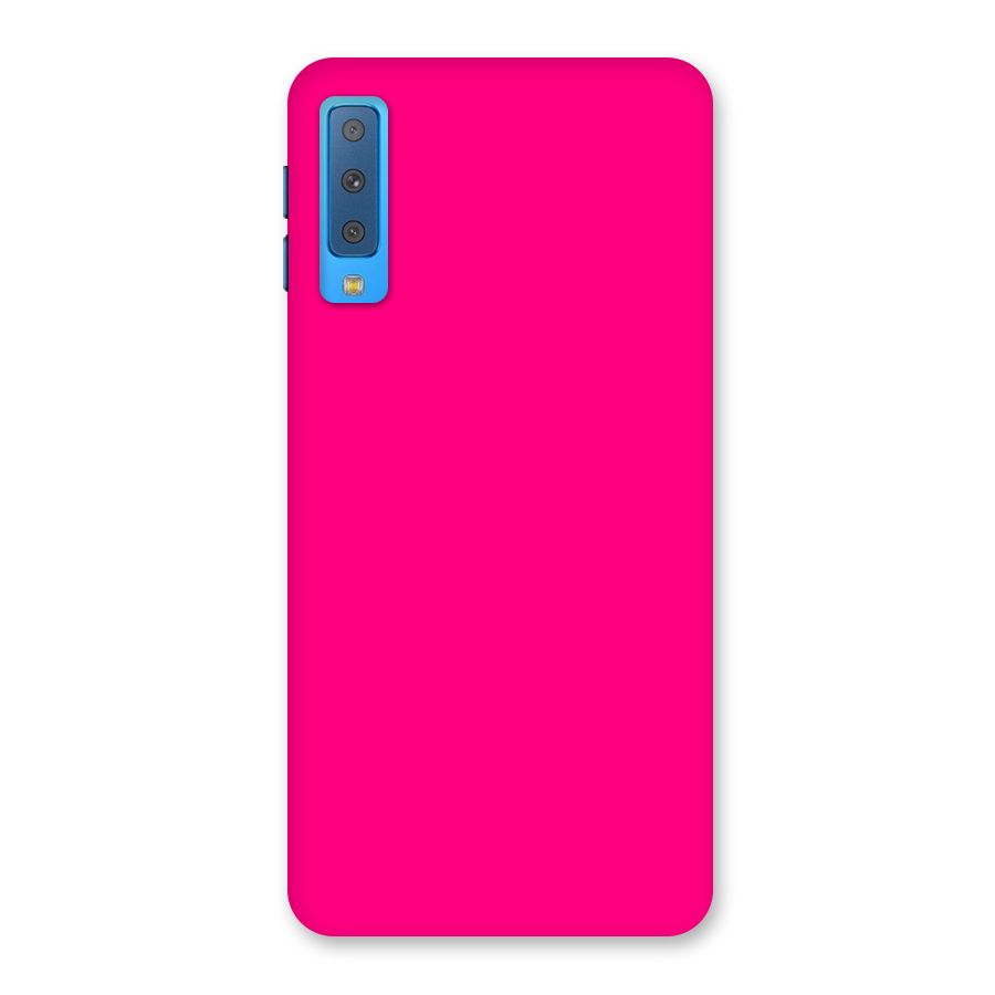 Hot Pink Back Case for Galaxy A7 (2018)