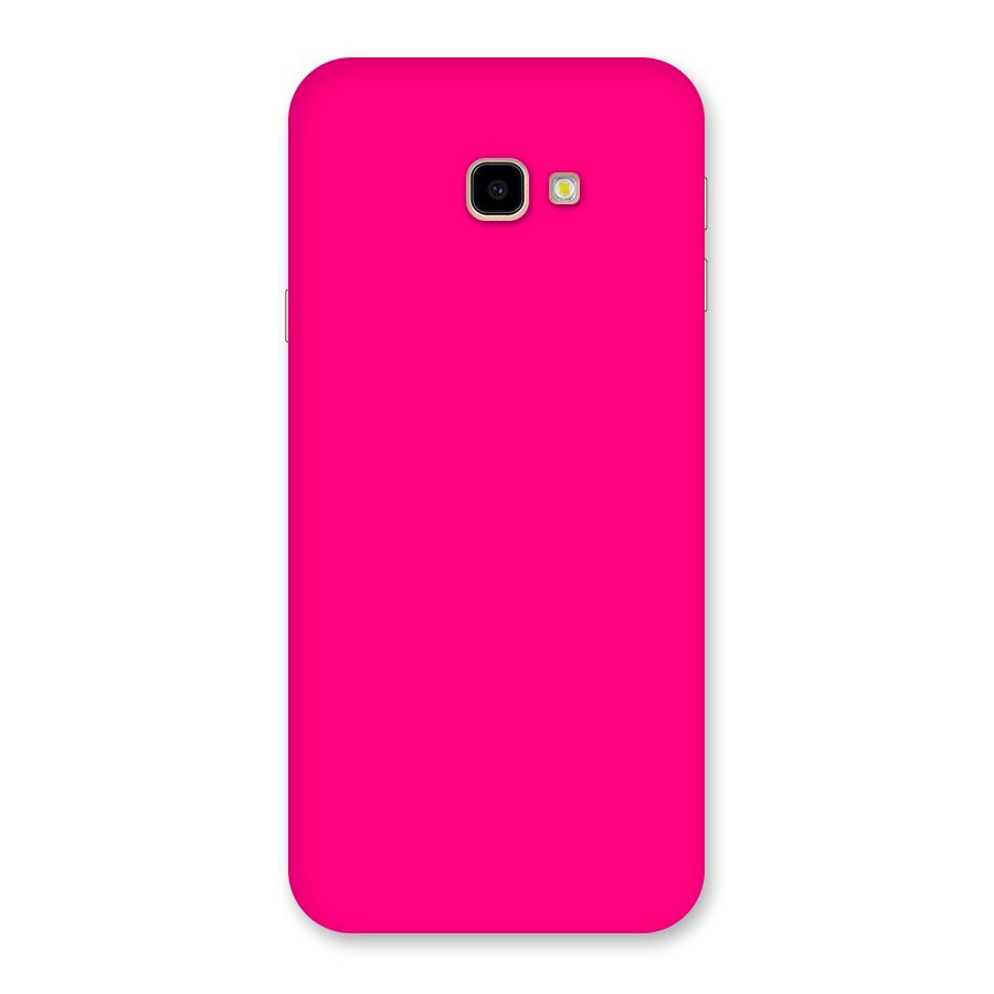 Hot Pink Back Case for Galaxy J4 Plus