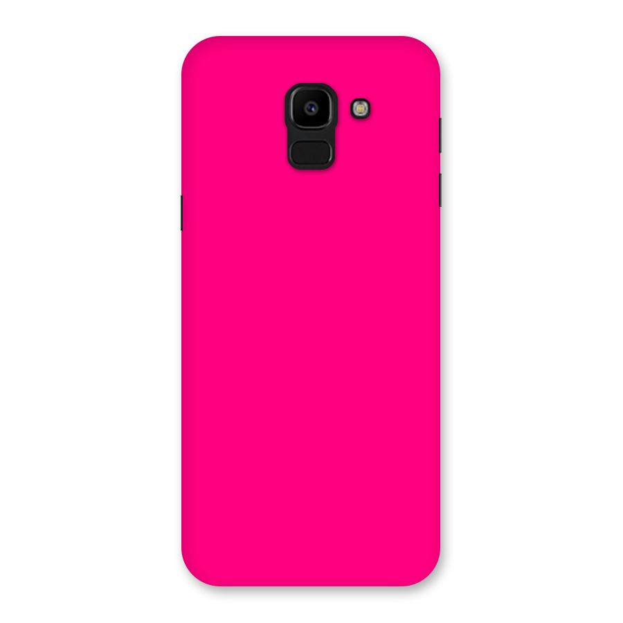 Hot Pink Back Case for Galaxy J6