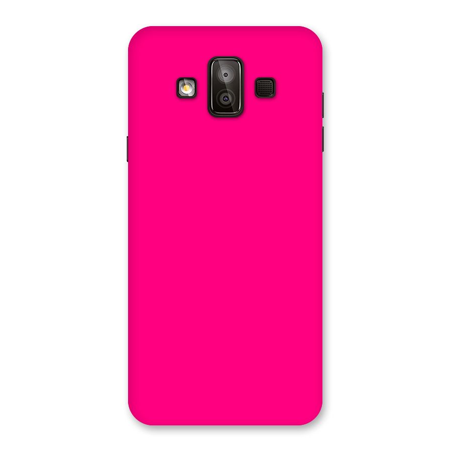 Hot Pink Back Case for Galaxy J7 Duo