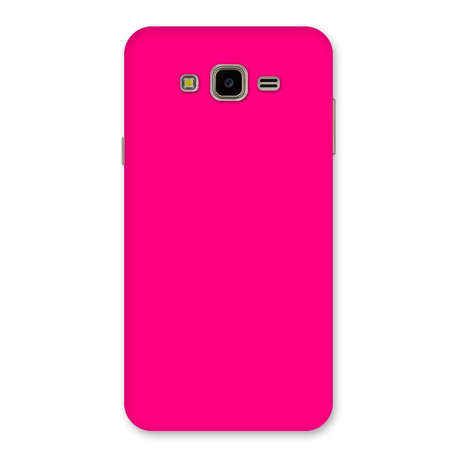 Hot Pink Back Case for Galaxy J7 Nxt
