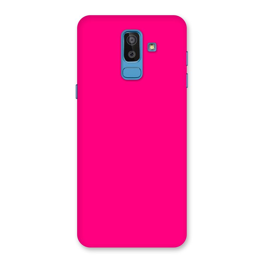 Hot Pink Back Case for Galaxy J8
