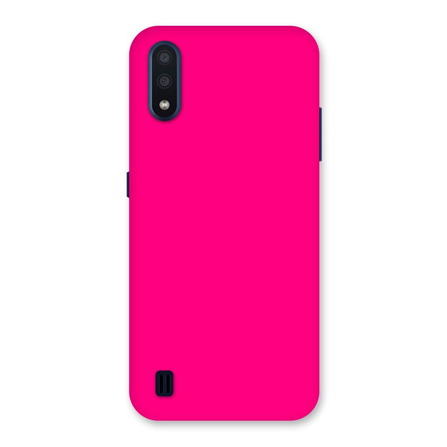 Hot Pink Back Case for Galaxy M01