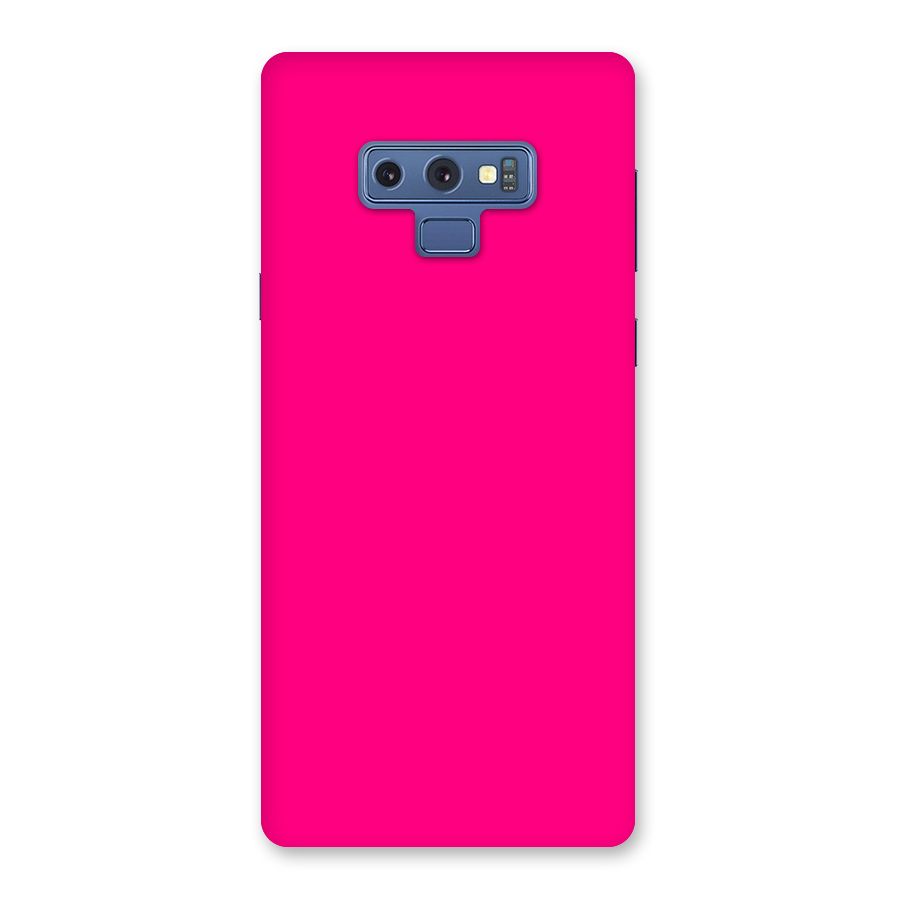 Hot Pink Back Case for Galaxy Note 9