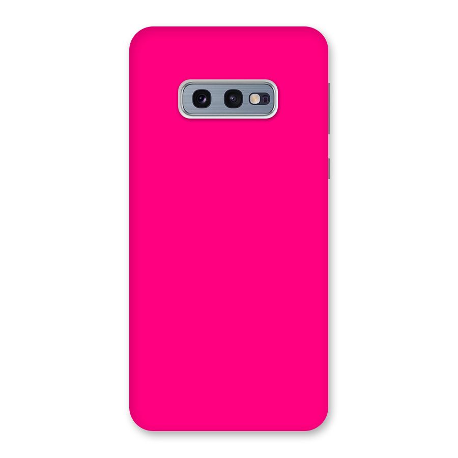 Hot Pink Back Case for Galaxy S10e