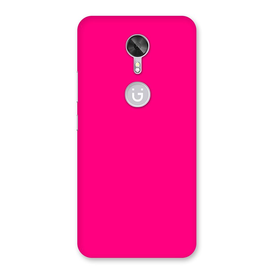 Hot Pink Back Case for Gionee A1