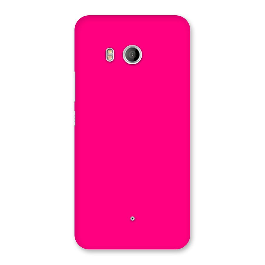 Hot Pink Back Case for HTC U11