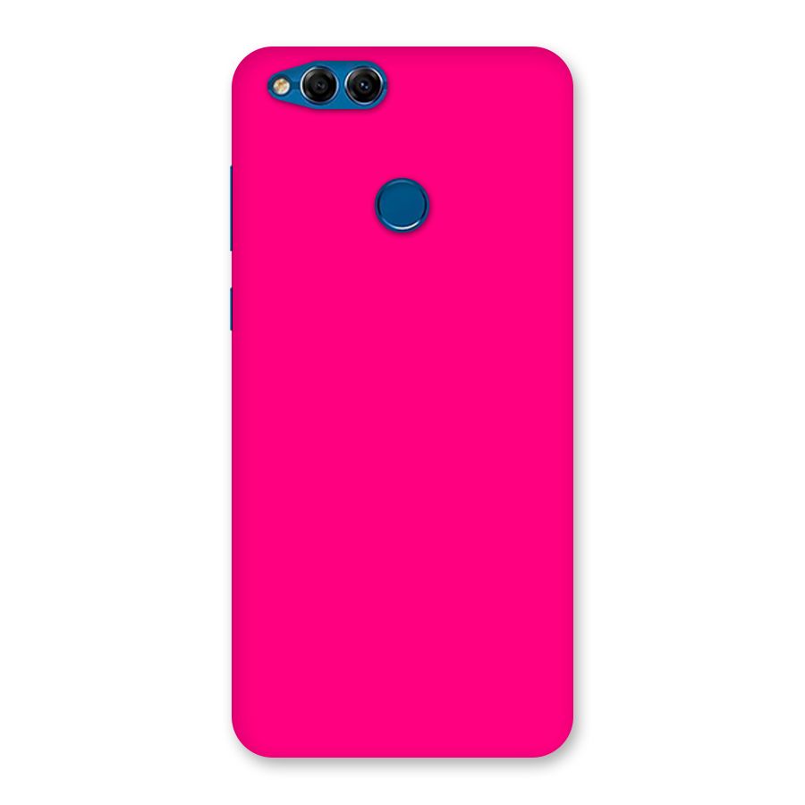 Hot Pink Back Case for Honor 7X