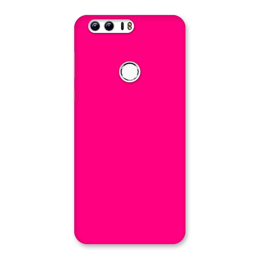 Hot Pink Back Case for Honor 8