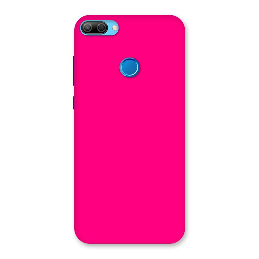 Hot Pink Back Case for Honor 9N