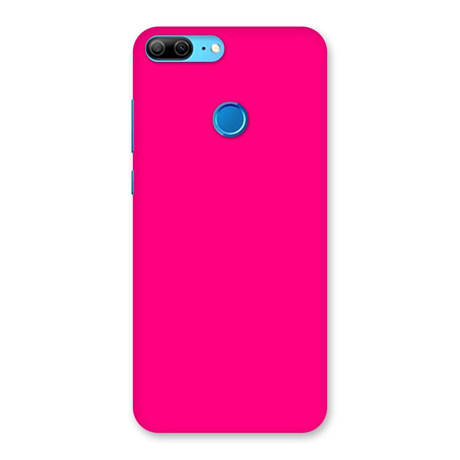 Hot Pink Back Case for Honor 9 Lite