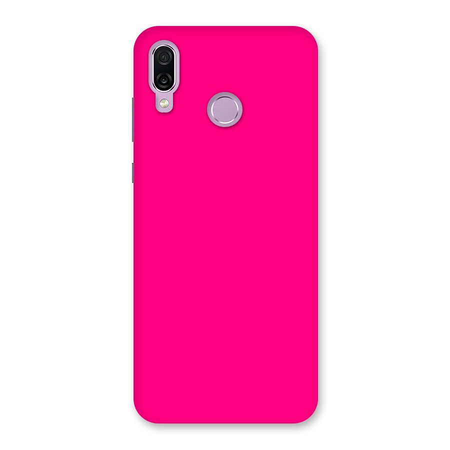Hot Pink Back Case for Honor Play