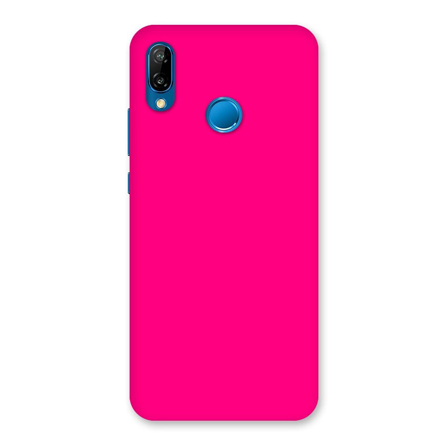 Hot Pink Back Case for Huawei P20 Lite