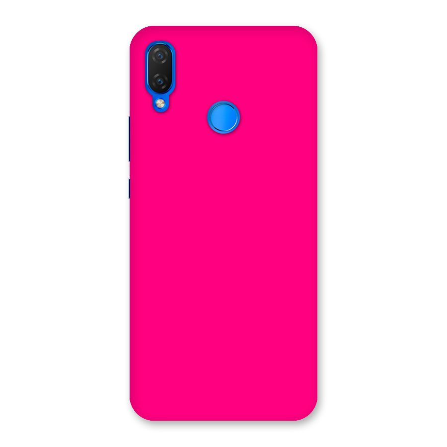 Hot Pink Back Case for Huawei P Smart+