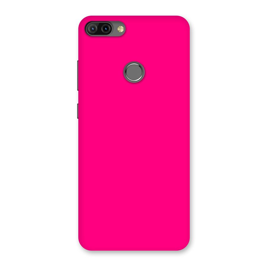 Hot Pink Back Case for Infinix Hot 6 Pro