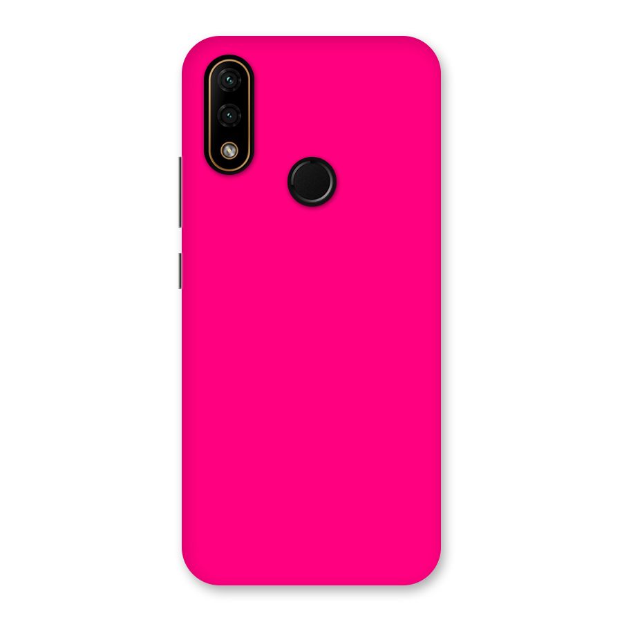 Hot Pink Back Case for Lenovo A6 Note