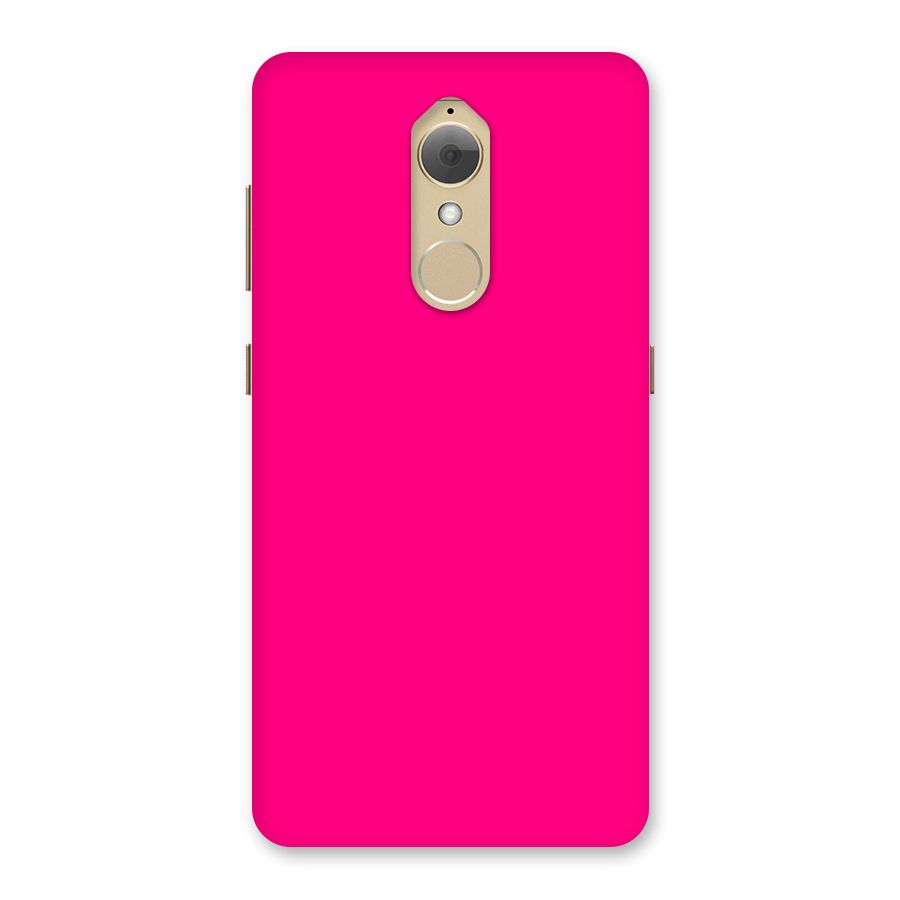 Hot Pink Back Case for Lenovo K8