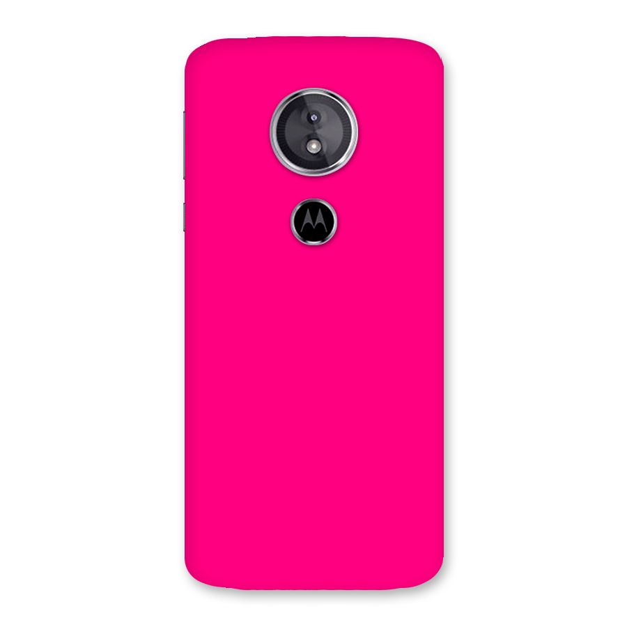 Hot Pink Back Case for Moto E5